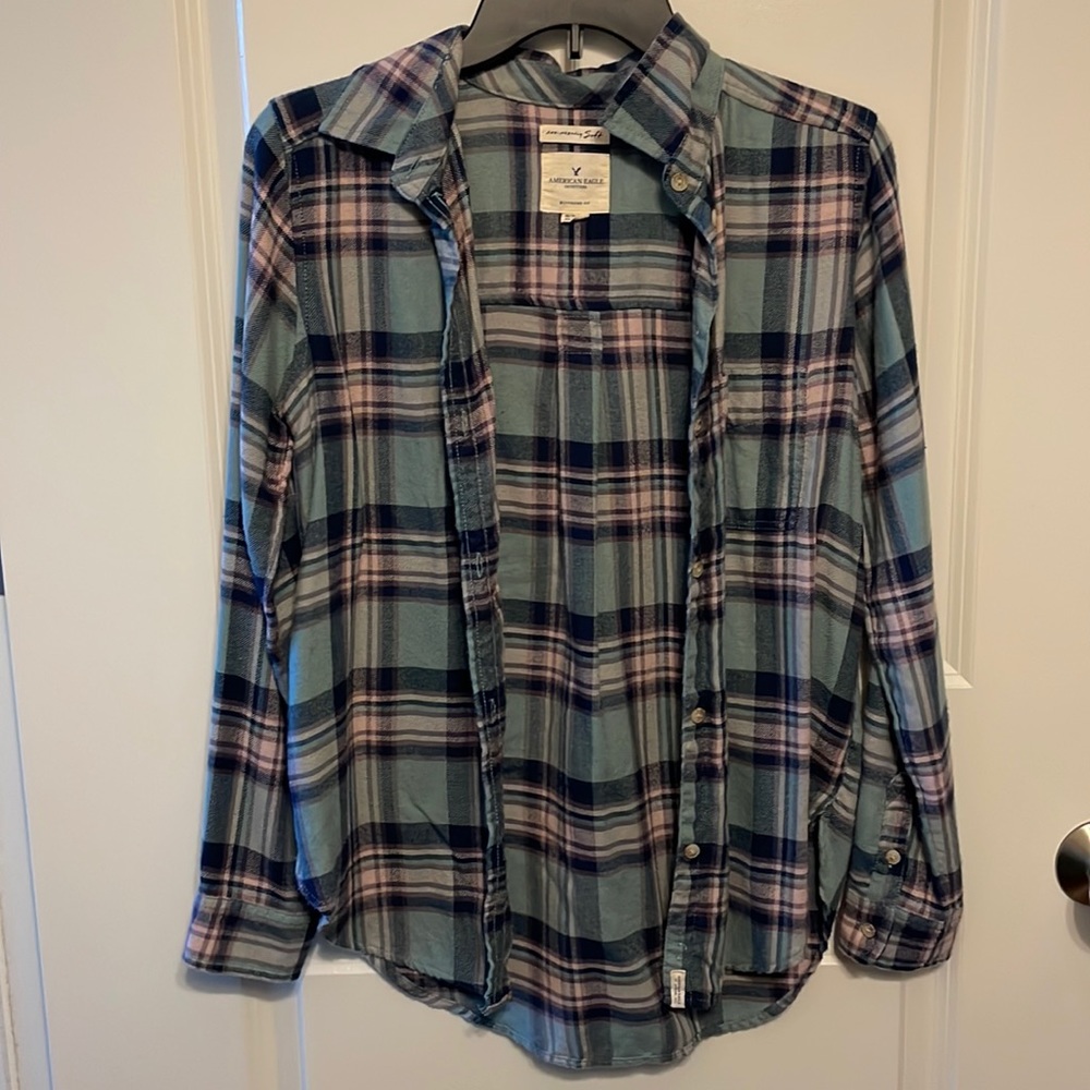 American Eagle flannel XS
